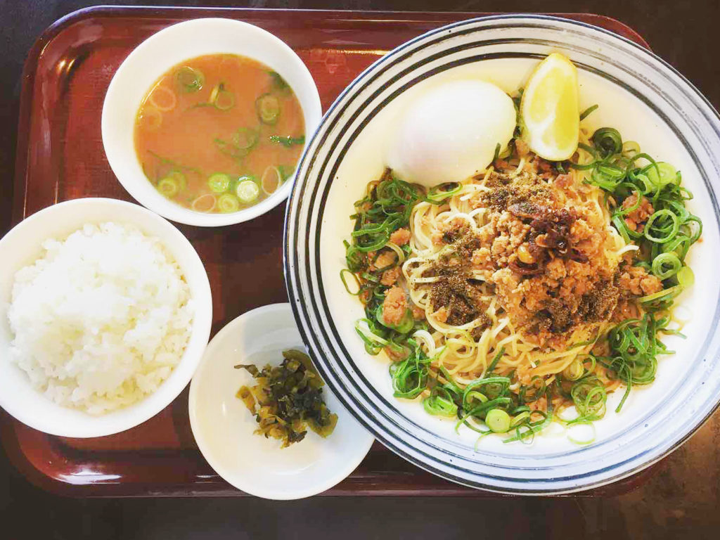 麺工房 東海 汁なし坦々麺セット
