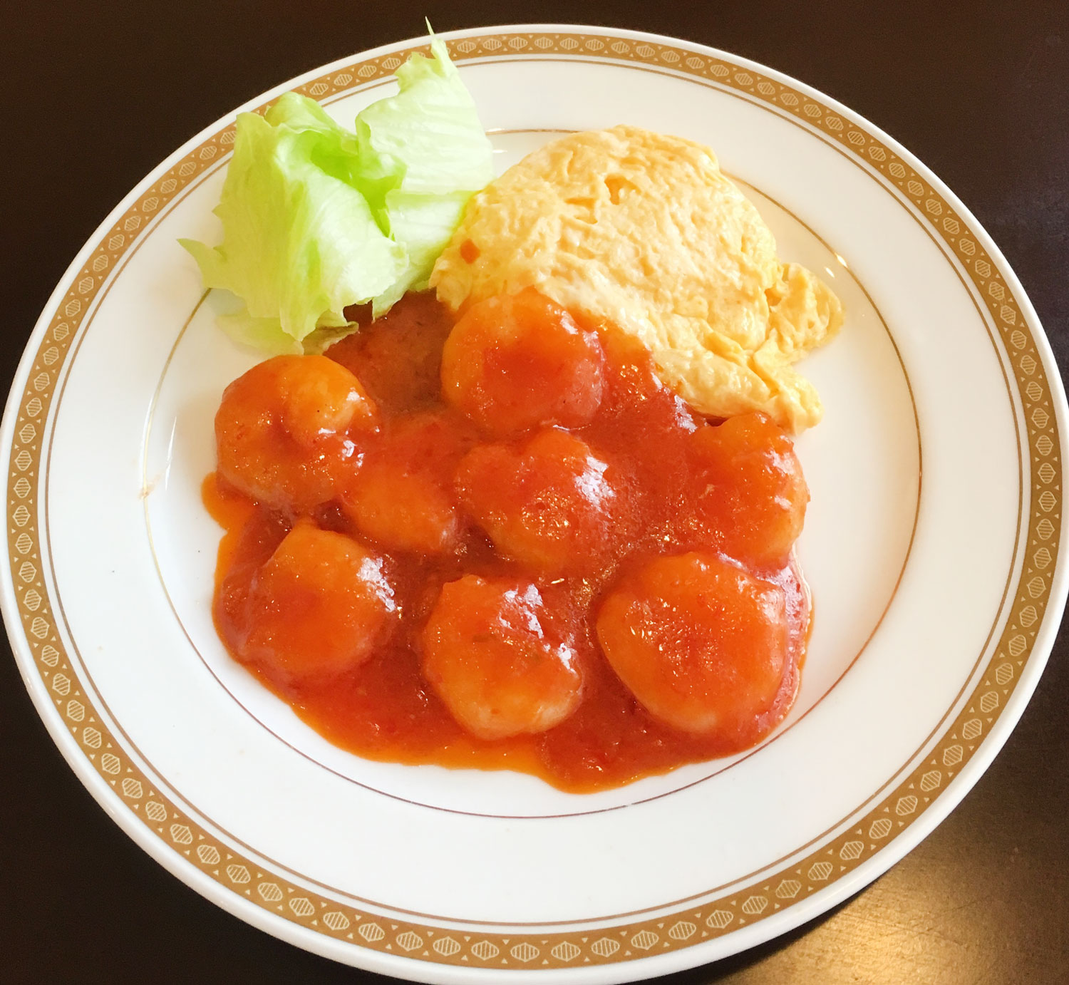 麺工房 エビチリトリミング